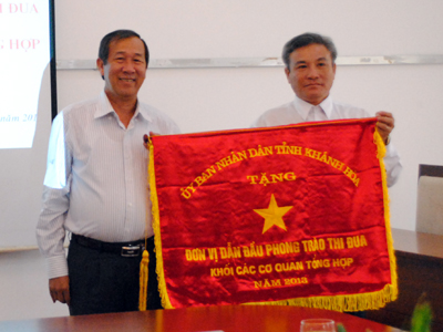 Sở Nội vụ Khánh Hòa dẫn đầu Khối các cơ quan tổng hợp