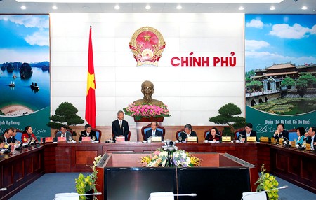 Toàn cảnh buổi làm việc. Ảnh: VGP/Nhật Bắc