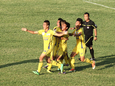 Sanna Khánh Hòa - BVN khởi đầu thuận lợi ở giải hạng Nhất 2014