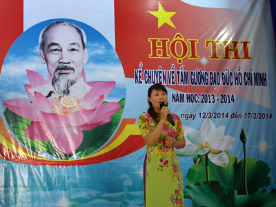 Hội thi &quot;Kể chuyện về tấm gương đạo đức Hồ Chí Minh&quot; TP. Nha Trang: 10 giáo viên đạt giải A