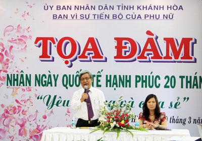 Tọa đàm về Ngày Quốc tế Hạnh phúc
