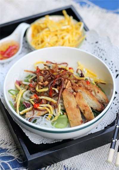 Miến trộn mực khô