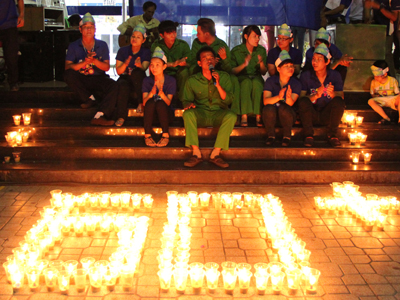 Siêu thị Co.opmart Nha Trang: Tắt đèn hưởng ứng Giờ Trái đất