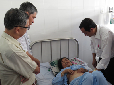 Cụ bà mang thai đá là trường hợp đầu tiên được ghi nhận tại Việt Nam