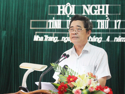 Hội nghị Tỉnh ủy Khánh Hòa lần thứ 17