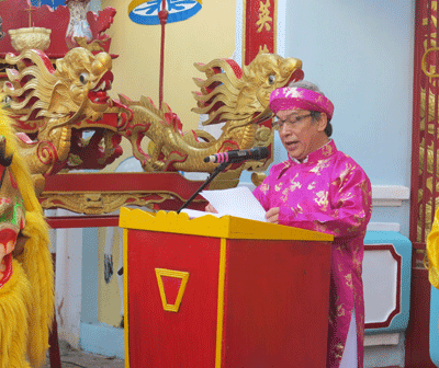 Lễ Giỗ tổ Hùng Vương tại đền Hùng Vương (Nha Trang)