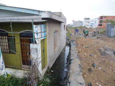 Thường xuyên bị ngập úng