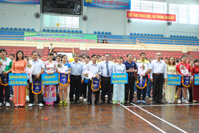 Khai mạc Hội thao ngân hàng Khánh Hòa năm 2014
