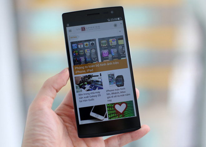 Smartphone Find 7 chụp hình 50 megapixel xuất hiện ở Việt Nam