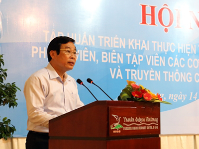 Tập huấn tuyên truyền Hiến pháp cho 130 phóng viên, biên tập viên