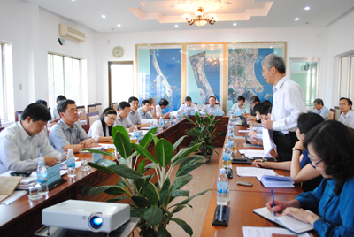 Làm việc với đoàn công tác của Ủy ban Kinh tế Quốc hội