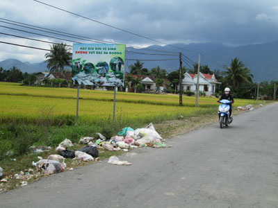 Bảng tuyên truyền vô tác dụng