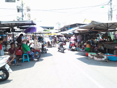 Mạnh tay lập lại trật tự khu vực chợ Xóm Mới