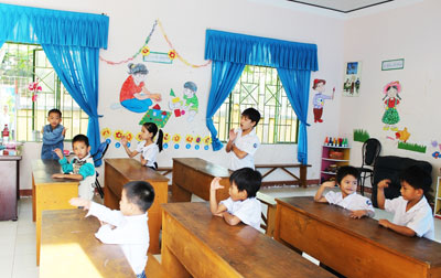 Tiếp thêm niềm tin cho trẻ khuyết tật