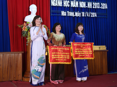 66 giáo viên dạy giỏi mầm non năm học 2013-2014