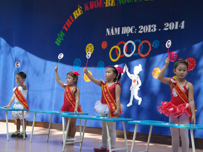 Hội thi &quot;Bé khỏe – Bé ngoan – Bé tìm hiểu pháp luật&quot;