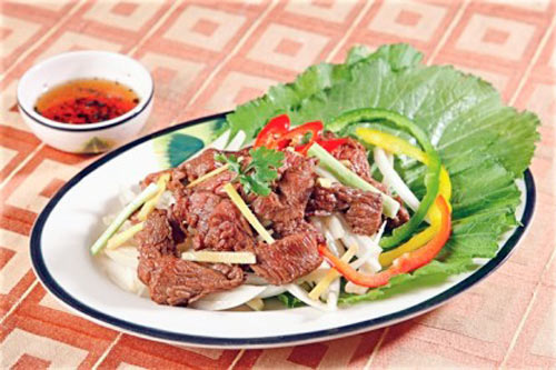 Bò nướng mắm y