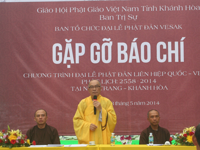 Nhiều hoạt động mừng Đại lễ Phật đản Vesak Liên hợp quốc năm 2014 tại Khánh Hòa