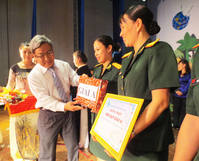 Liên đoàn Lao động tỉnh, Hội Phụ nữ Bộ Chỉ huy Quân sự tỉnh đạt giải A