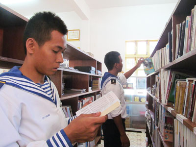 Bộ đội Trường Sa làm theo lời Bác