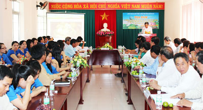  Quang cảnh buổi tọa đàm.