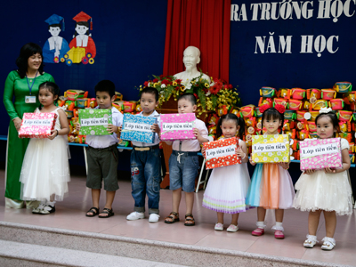 Trường Mầm non Lý Tự Trọng tổng kết năm học 2013-2014