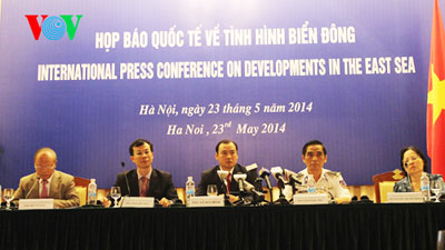 Họp báo quốc tế: Trung Quốc xâm phạm trắng trợn chủ quyền Việt Nam