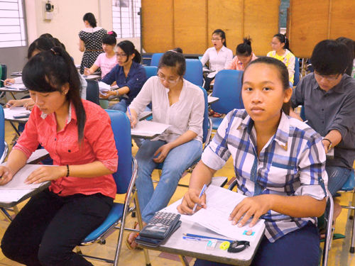 Danh sách máy tính cầm tay được mang vào phòng thi