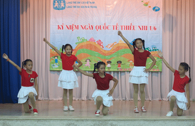 Làng Trẻ em SOS Nha Trang kỷ niệm ngày Quốc tế Thiếu nhi