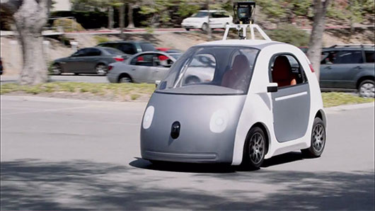 Google ra mắt mẫu xe không phanh, không vô lăng