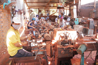 Khởi sắc trong hỗ trợ khuyến công