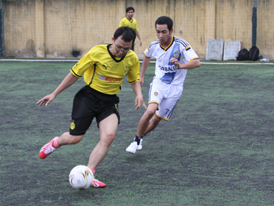 Giải Bóng đá IT cúp và B.IT cúp Hội Tin học: 20 đội bóng tranh tài