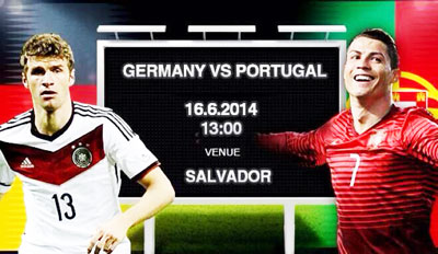 Đức - Bồ Đào Nha: Cân sức, ngang tài