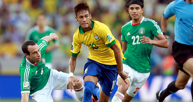 Lượt đấu thứ 2, bảng A: Brazil và Mexico tranh ngôi đầu