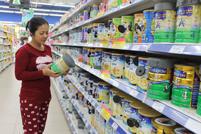 Sữa đồng loạt giảm giá