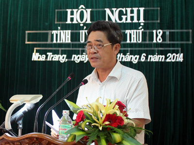 Khai mạc Hội nghị Tỉnh ủy lần thứ 18