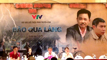 "Bão qua làng" - Phim mới về đề tài nông dân, nông thôn