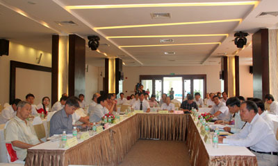Scientific workshop on compiling Khanh Hoa's monography until 2010