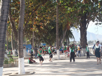 Beach park, a special green space of Nha Trang