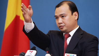 Người phát ngôn Bộ Ngoại giao Việt Nam Lê Hải Bình.