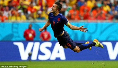 Bàn thắng của Van Persie vào lưới đội tuyển Tây Ban Nha được xem là một trong những bàn thắng đẹp nhất World Cup 2014.