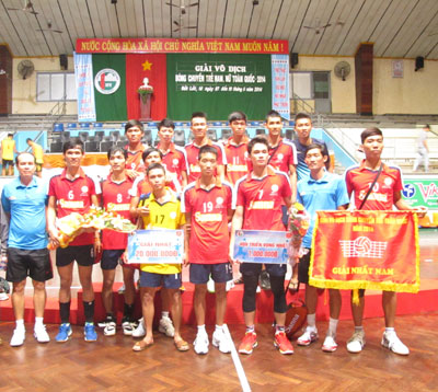 Bóng chuyền trẻ Khánh Hòa vô địch quốc gia