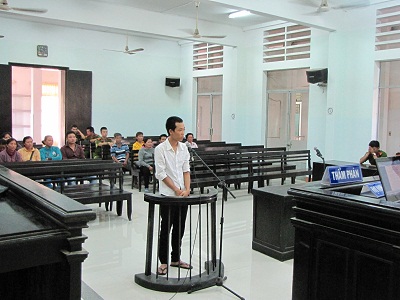 Bị cáo Lê Thành Quang.