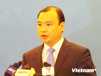 Người phát ngôn Bộ Ngoại giao Việt Nam Lê Hải Bình.