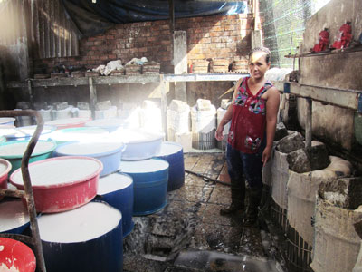 Xử lý nước thải ở làng bún Phú Lộc: Sẽ có hướng khắc phục