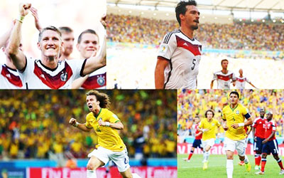 Brazil - Đức: Đổi vai...