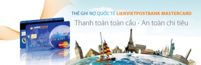 LienVietPostBank chính thức phát hành thẻ ghi nợ quốc tế