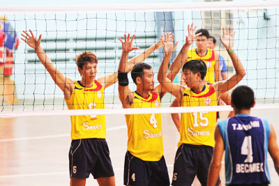 Các vận động viên Sanest Khánh Hòa chính thức vào vòng chung kết.