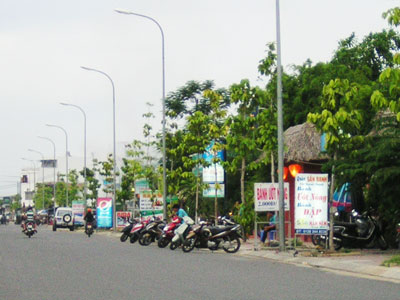 Để xe dưới lòng đường