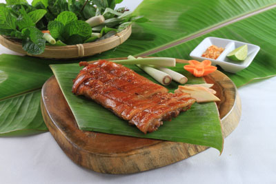 Ẩm thực đặc sắc tại Làng Tre